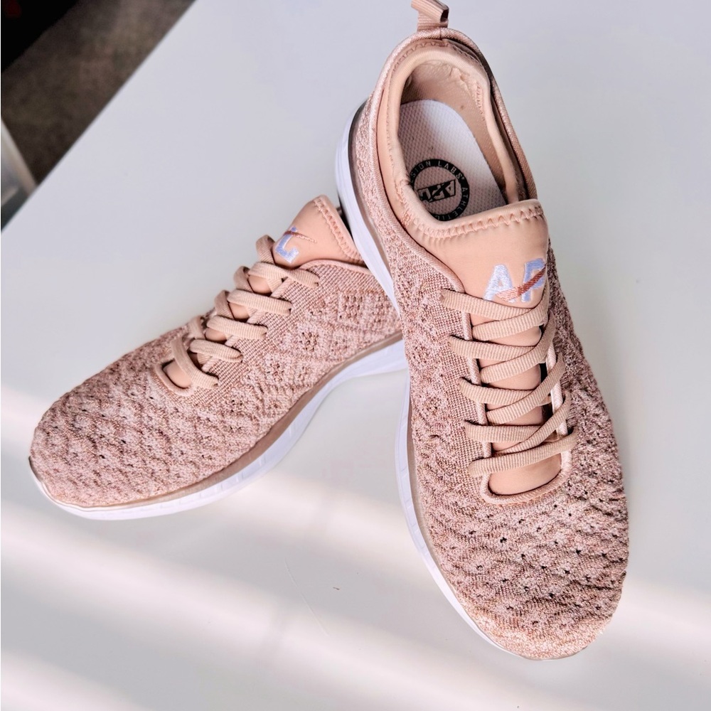 APL TechLoom Phantom Pro Women's Rose Gold Sneakers Running Shoes - Picture 4 of 16